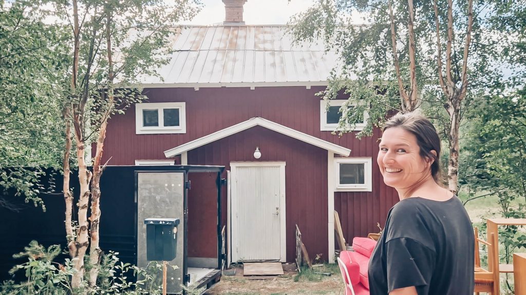 visite de 3 maisons en Suède