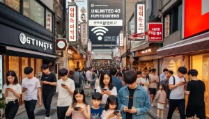 Lire la suite à propos de l’article Internet en Corée du sud carte sim, pocket wifi et e-sim